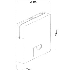 Borsa portalettino da massaggio