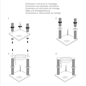 Tiragraffi per gatti 45 cm.