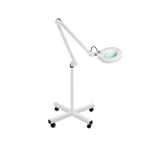 Lupa de 5 dioptrías con soporte de suelo