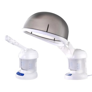 Tafel gezicht en haar vaporizer 