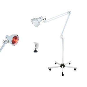 Infrarot-Stehlampe mit 5-Rad-Ständer