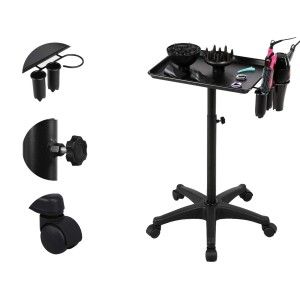 Carrello professionale in alluminio con 5 rotelle