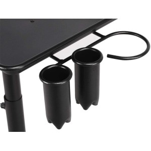 Carrello professionale in alluminio con 5 rotelle