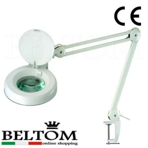 Lentille de grossissement de 5 dioptries avec ressorts internes